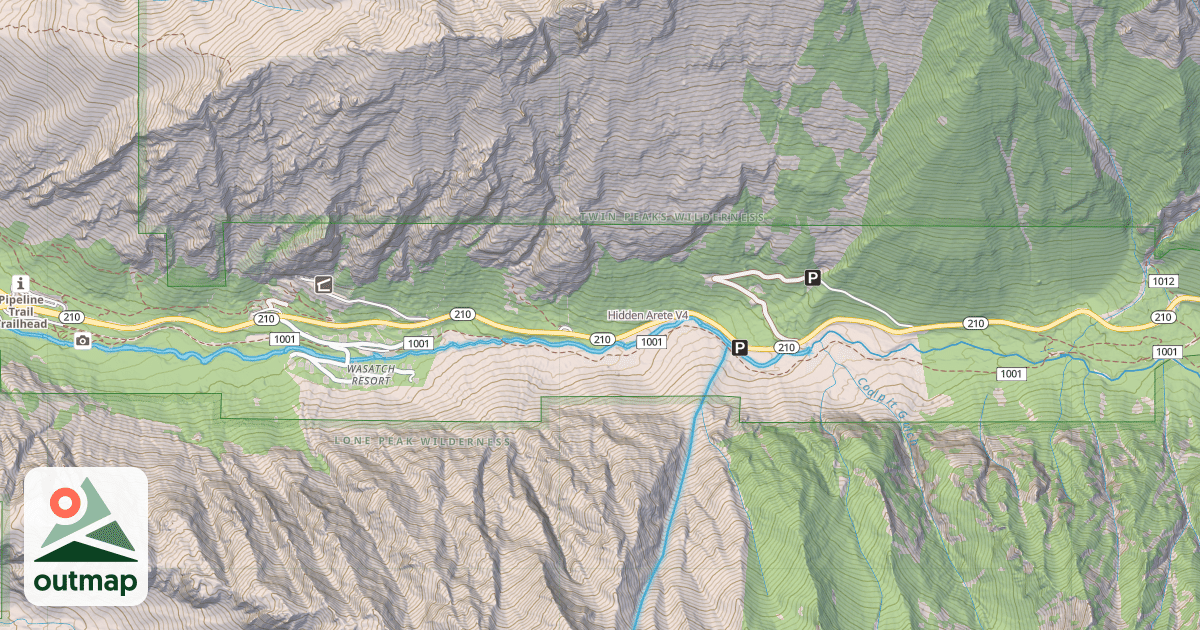 Map of Hidden Arete