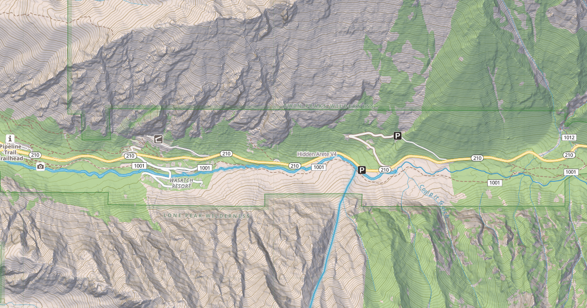Map preview of Hidden Arete