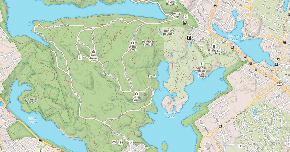 Map preview of Opal