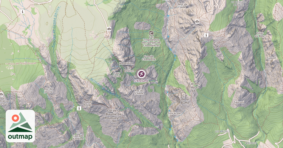 Map of L'Enclume
