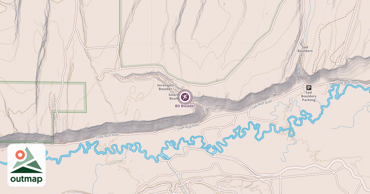Map of BD Boulder