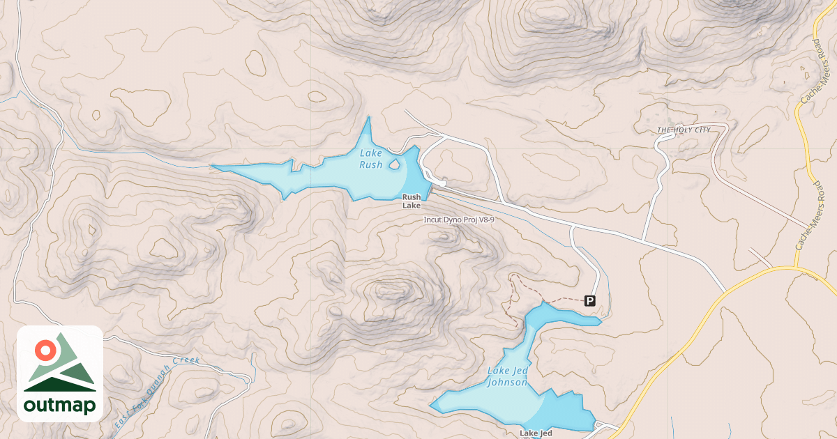 Map of Incut Dyno Proj