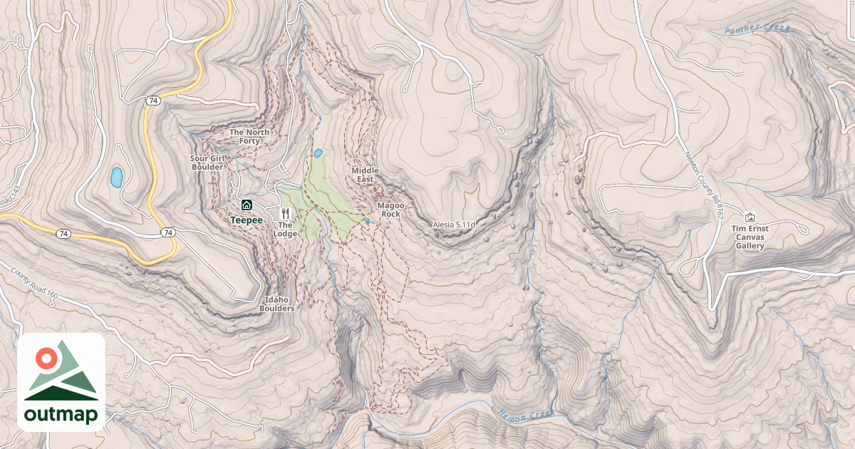 Map of Alesia