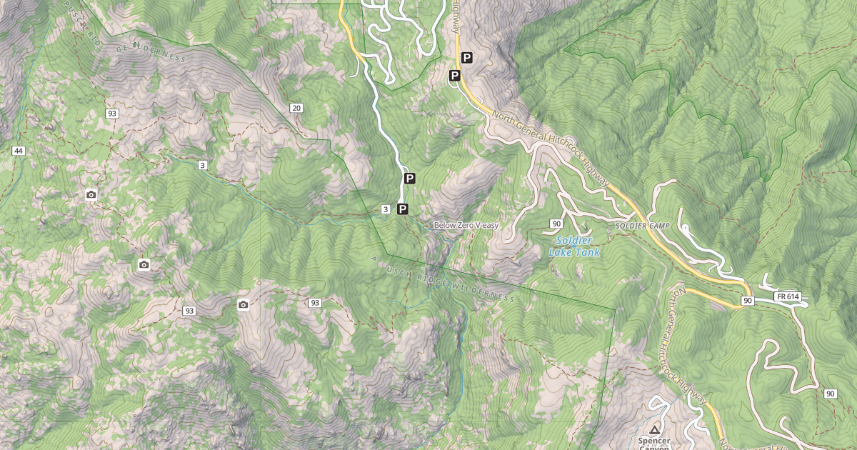 Map preview of Below Zero