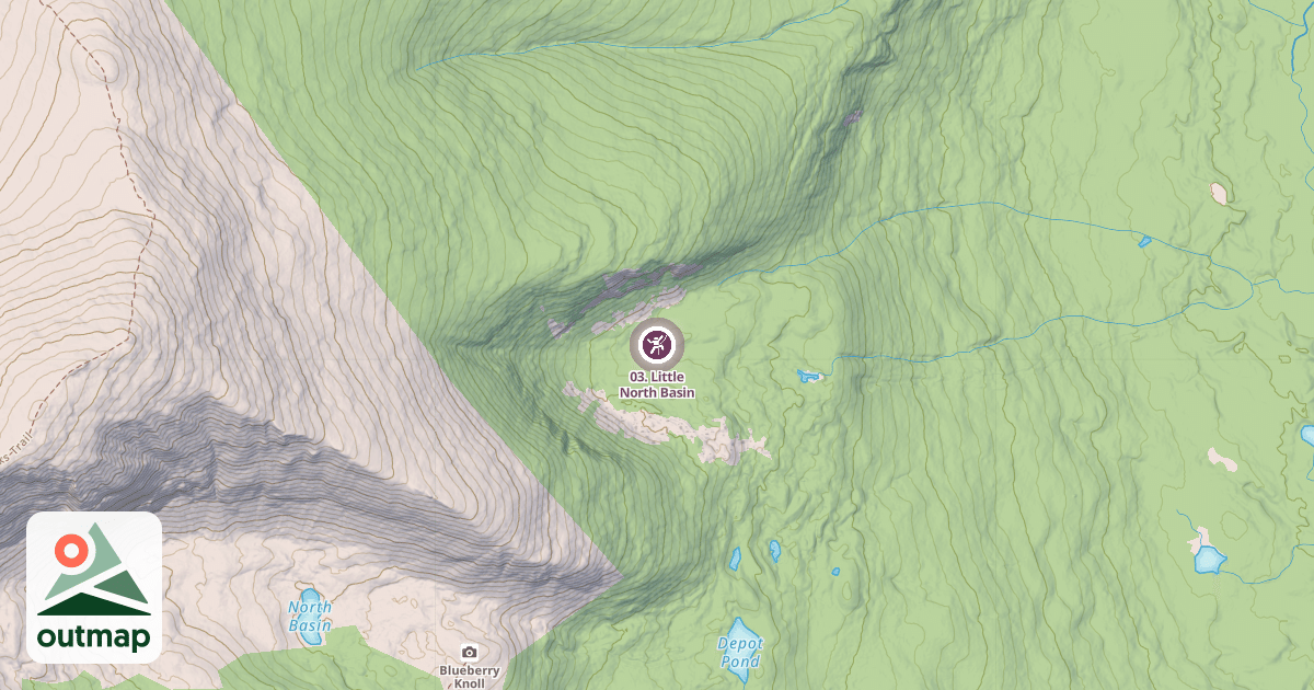 Map of 03. Little North Basin
