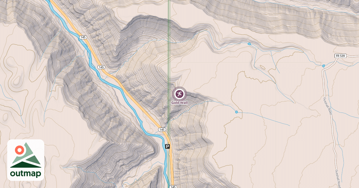 Map of Gold Wall