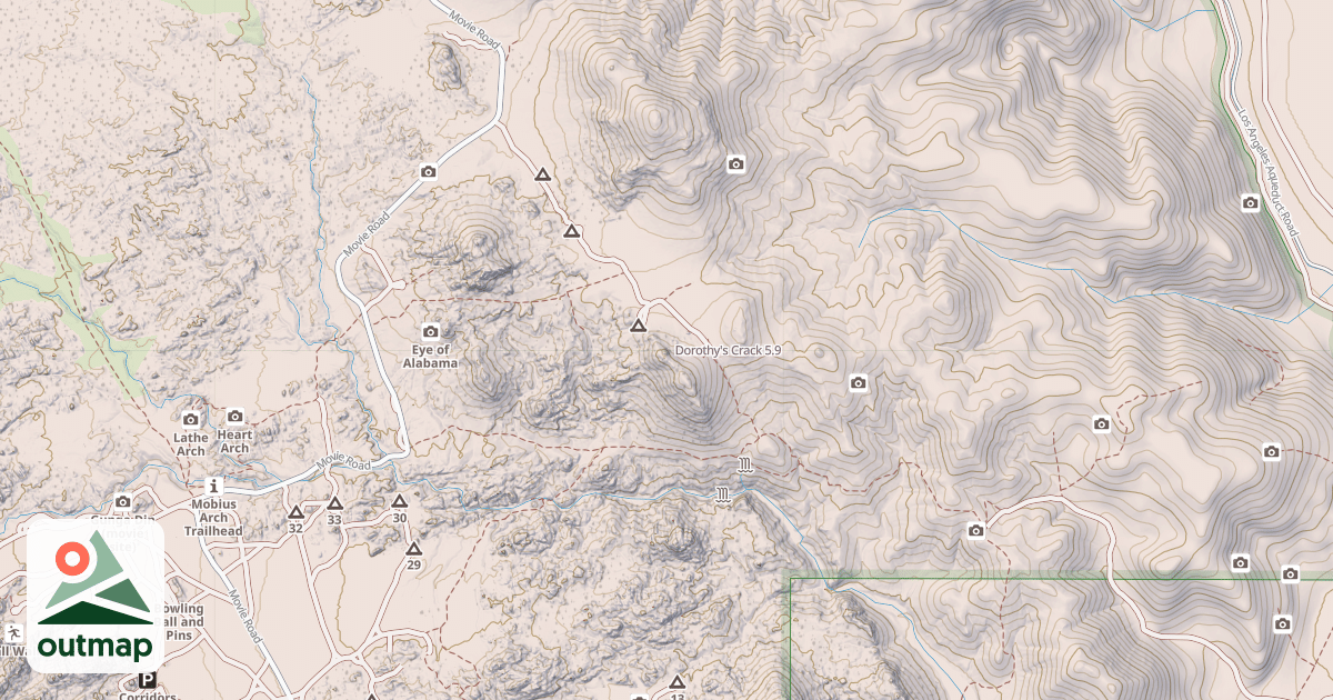 Map of Dorothy's Crack