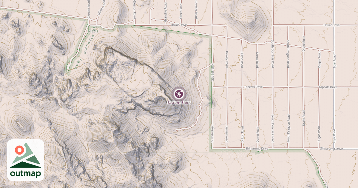 Map of Eastern Block