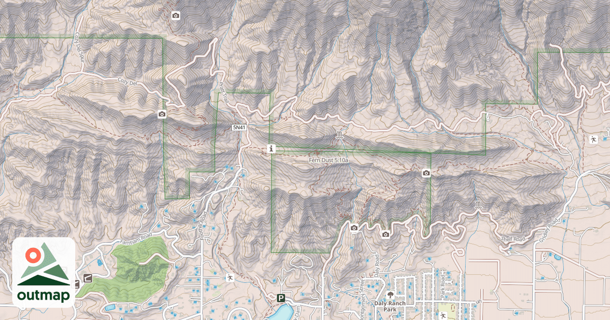 Map of Fern Dust