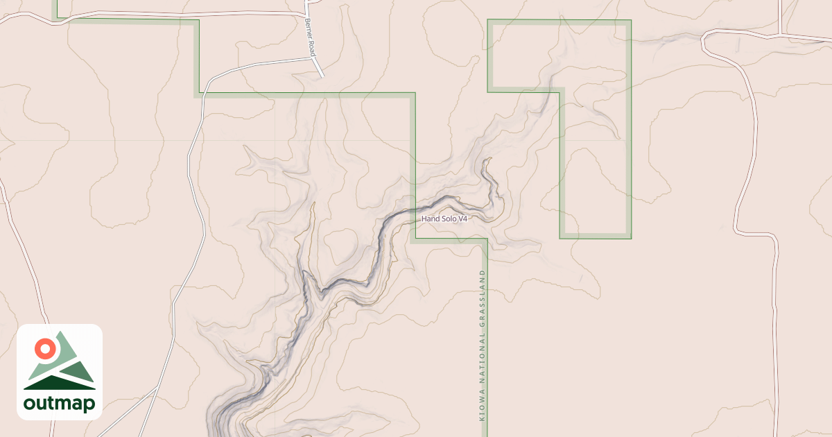Map of Hand Solo