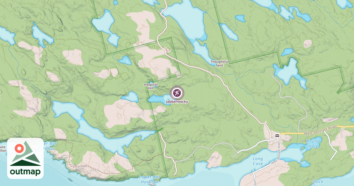 Map of Jabberwocky