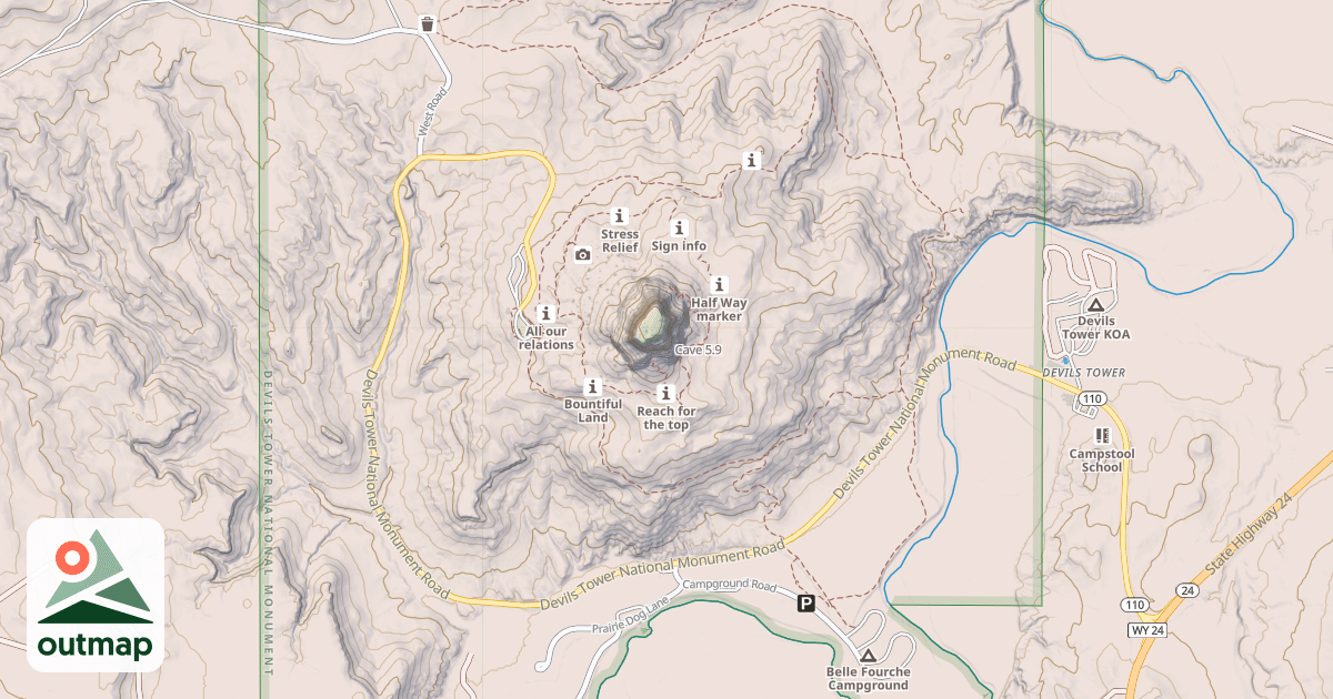 Map of Cave
