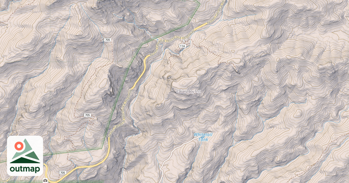 Map of Cabana Boy