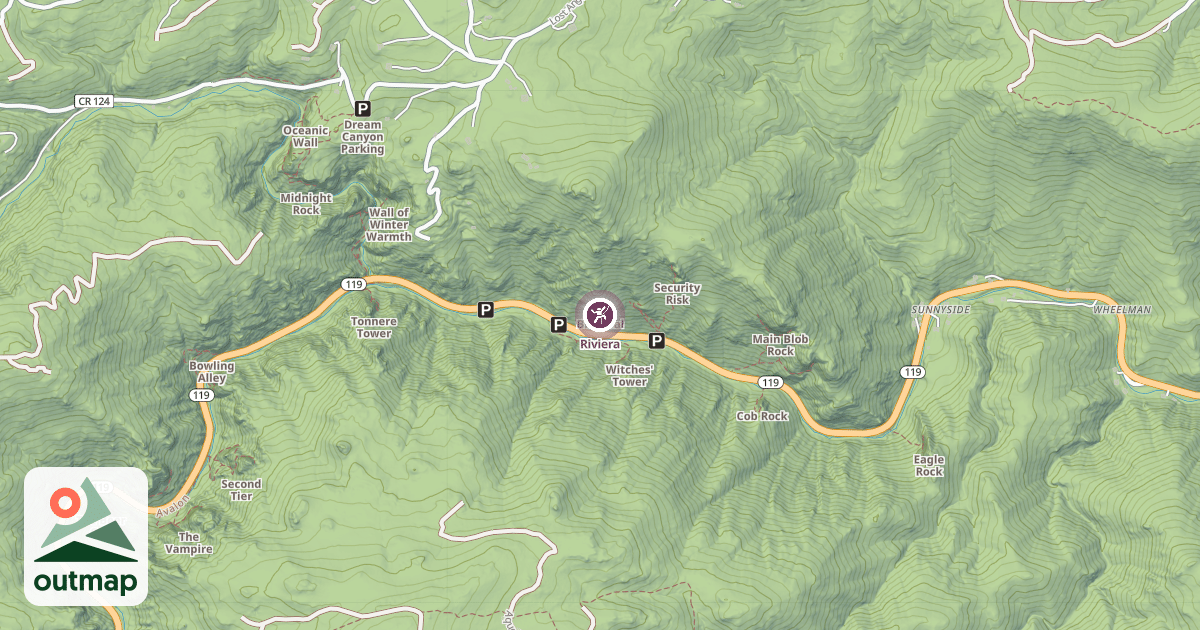 Map of Riviera