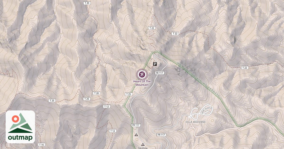 Map of Heart Of The Mountain
