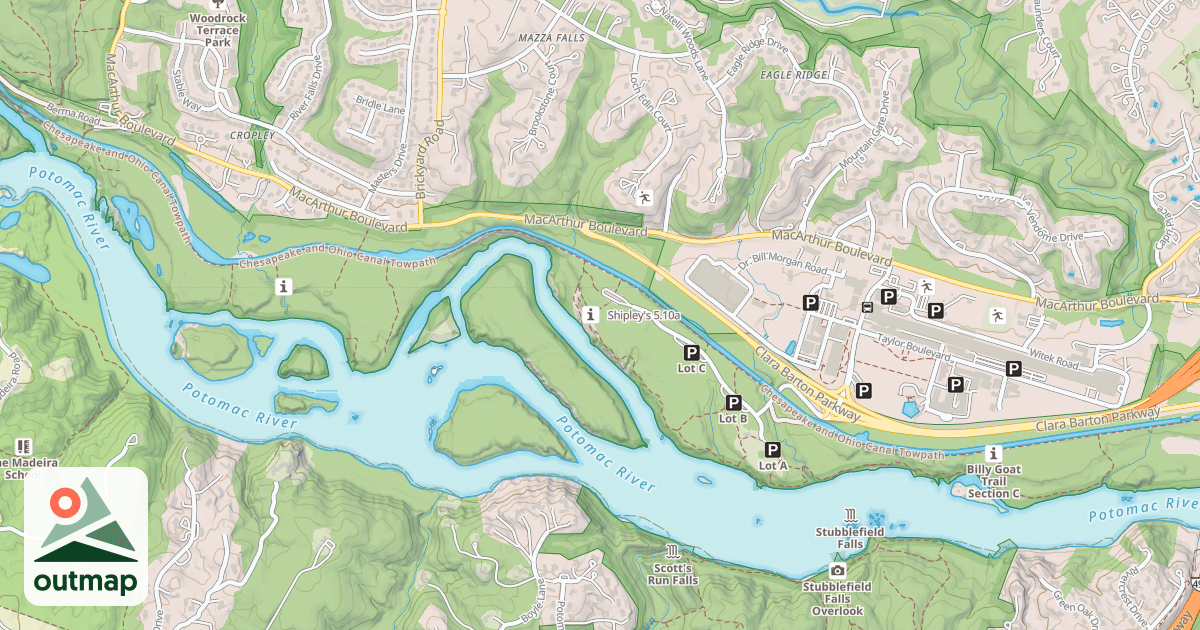 Map of Shipley's