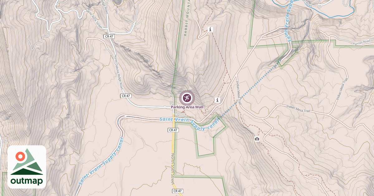 Map of Parking Area Wall