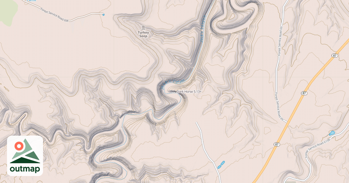 Map of Dark Horse