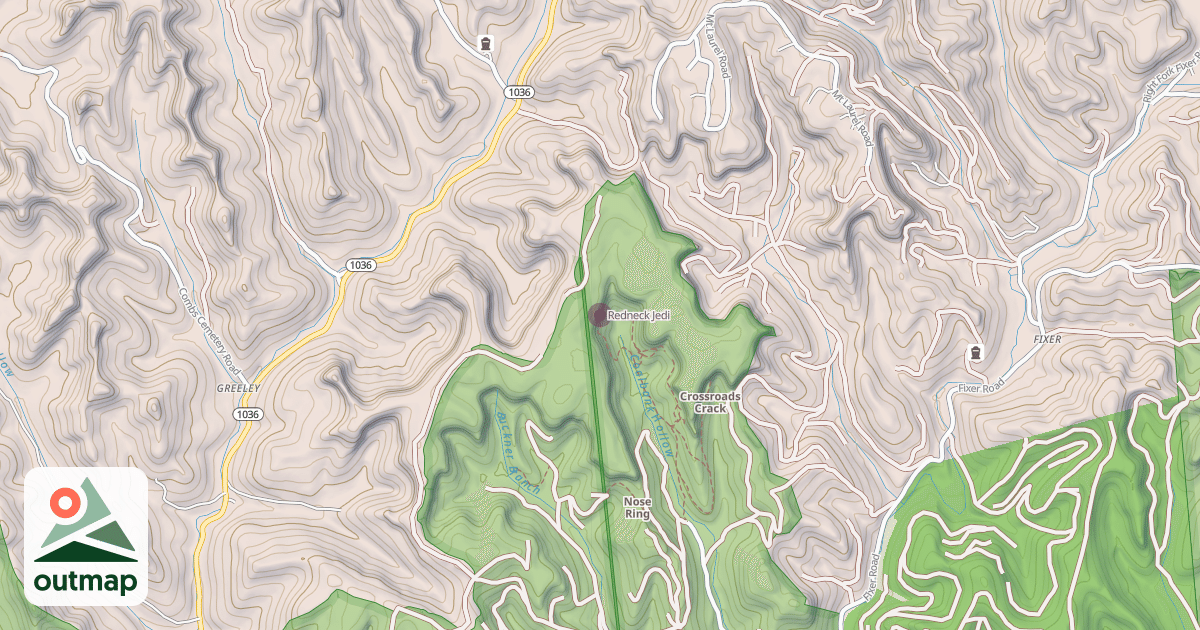 Map of Redneck Jedi