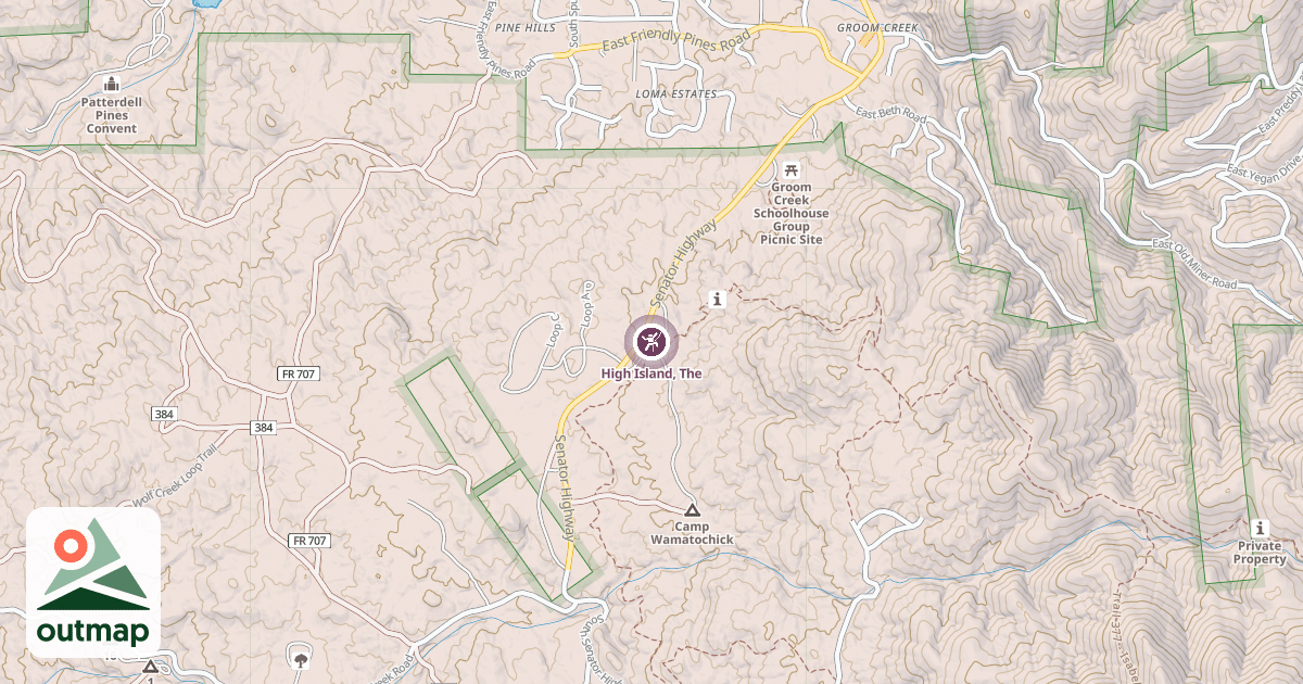 Map of High Island, The