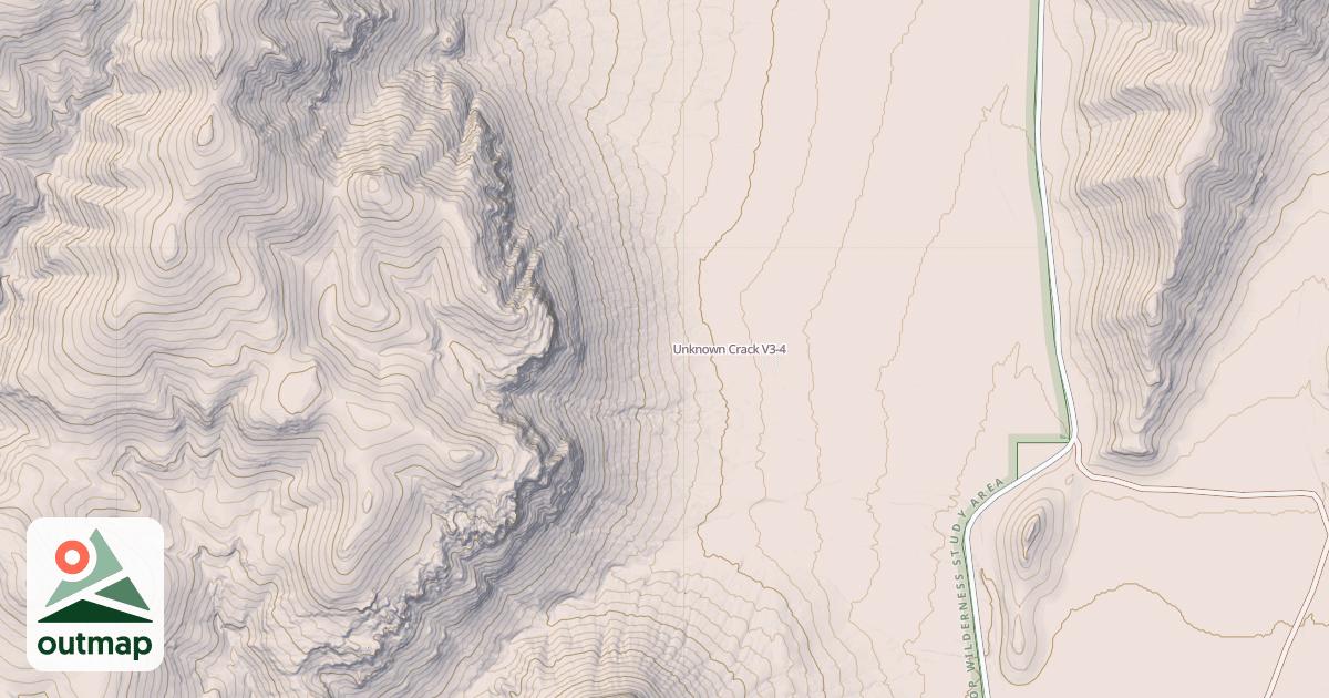 Map of Unknown Crack