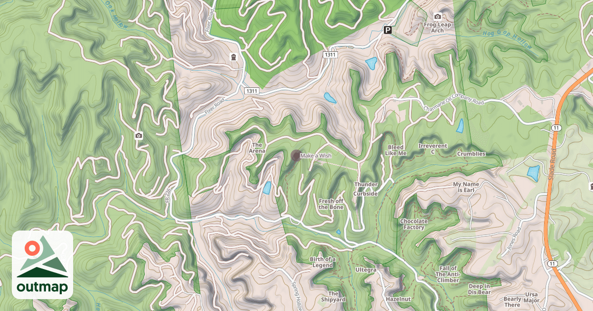 Map of Make a Wish