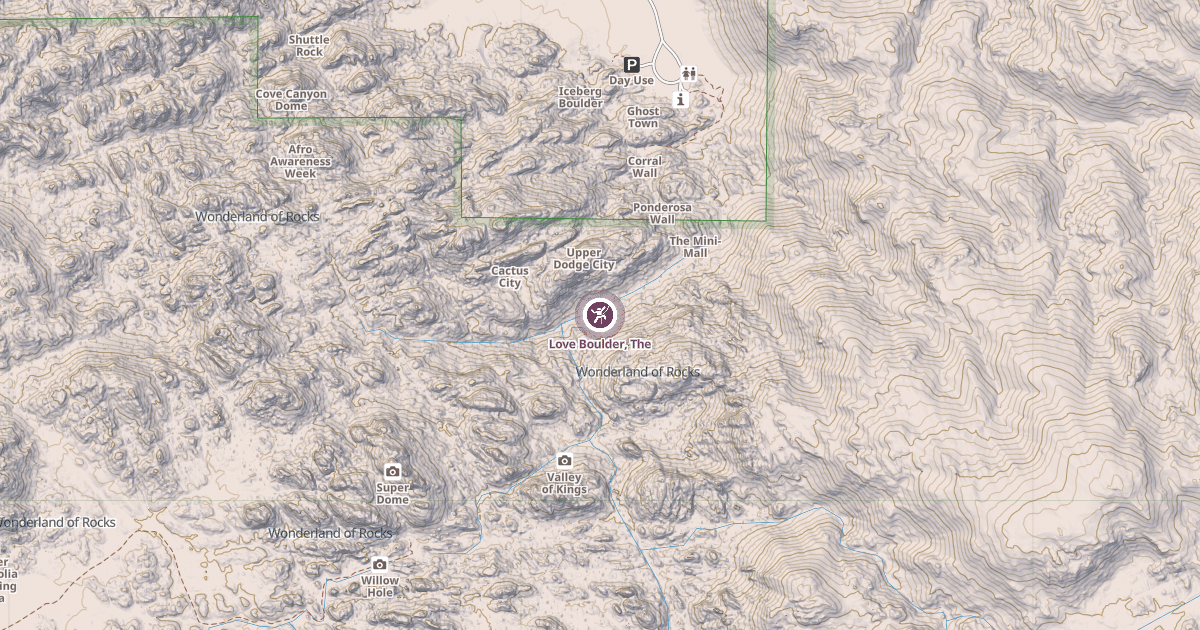 Map preview of Love Boulder, The