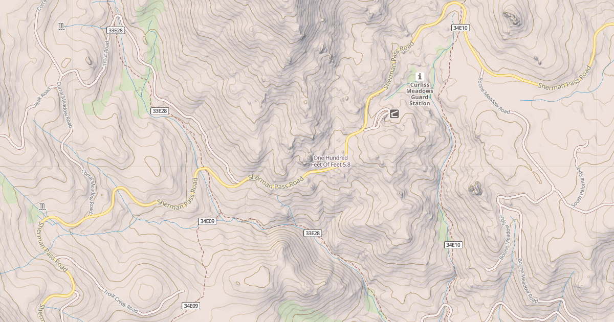 Map preview of One Hundred Feet Of Feet