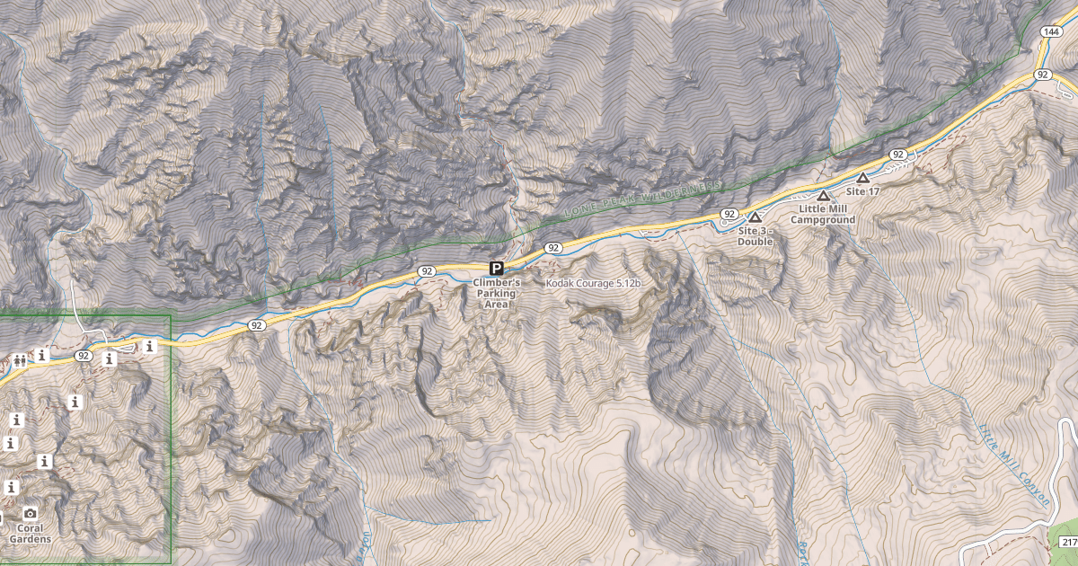 Map preview of Kodak Courage