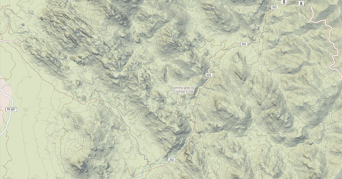 Map preview of Johnny goes to Cochise