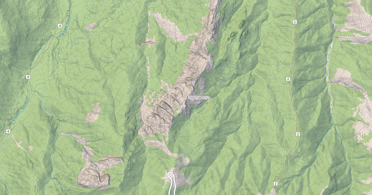 Map preview of Clip Tide