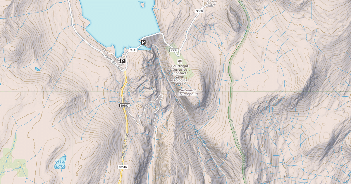 Map preview of Welcome to Courtright