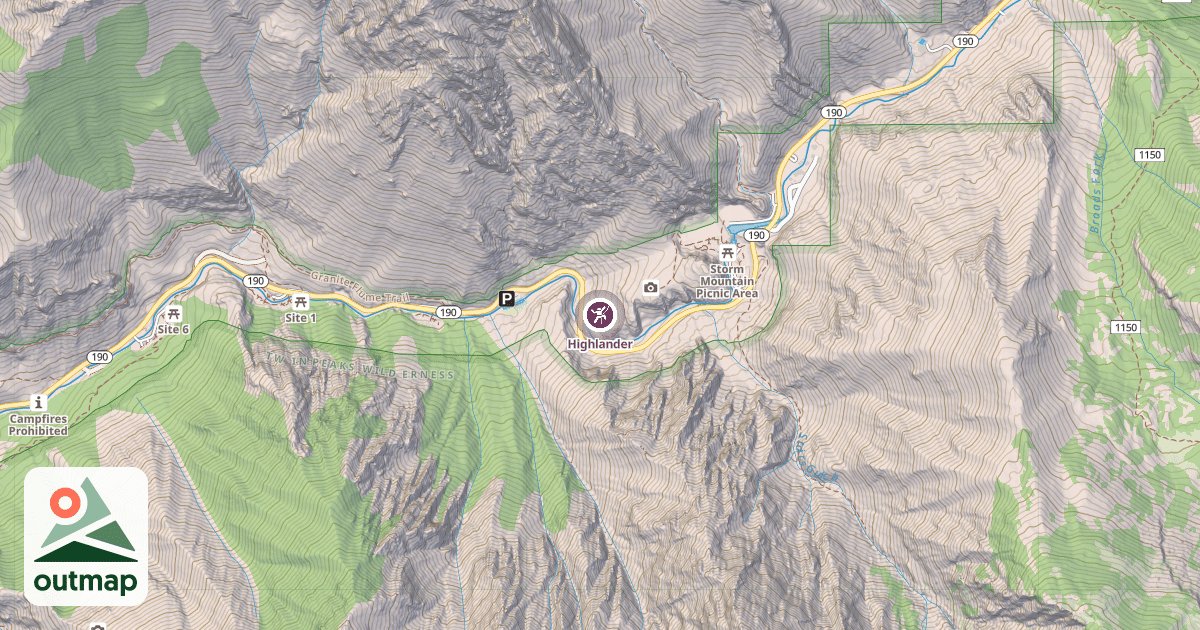 Map of Highlander