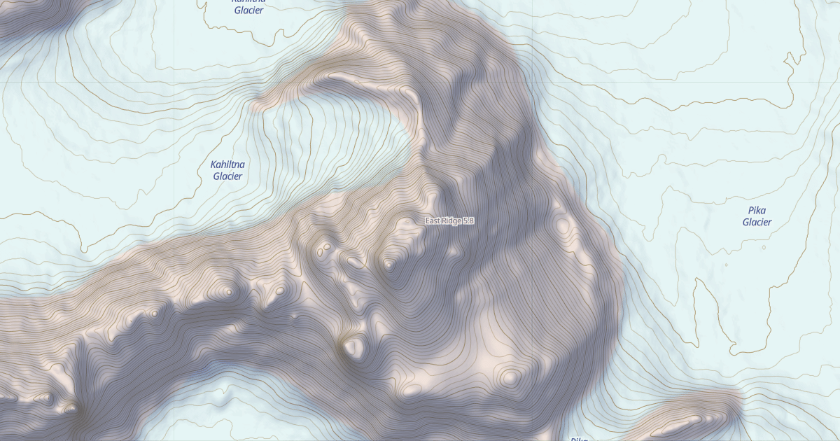 Map preview of East Ridge