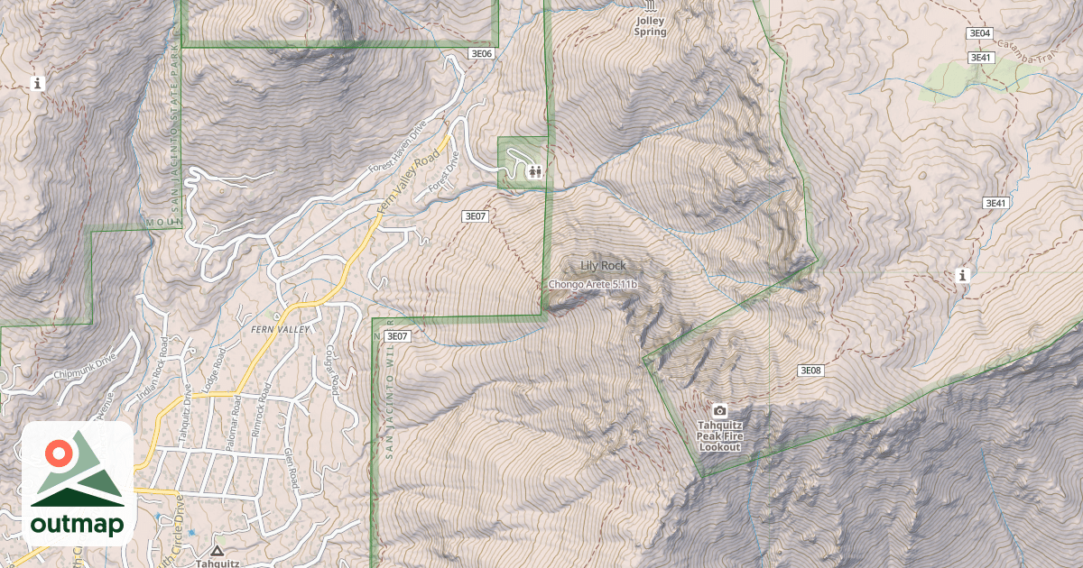 Map of Chongo Arete