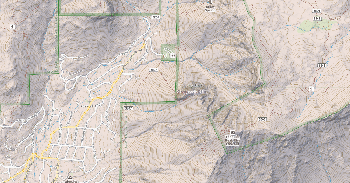 Map preview of Chongo Arete