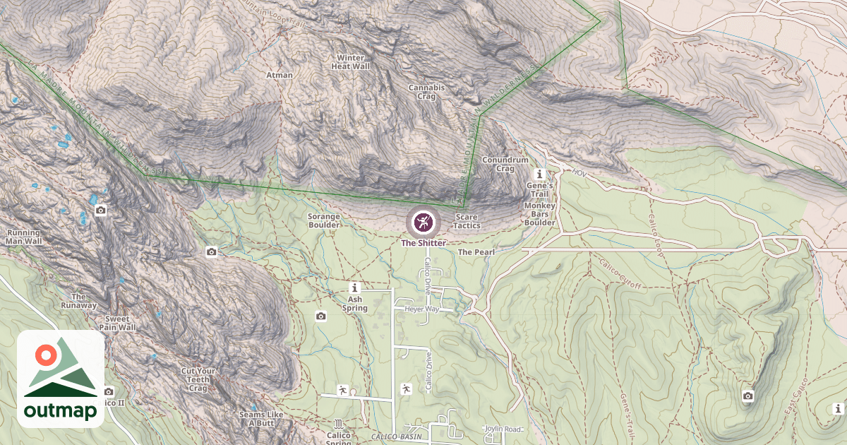 Map of The Shitter