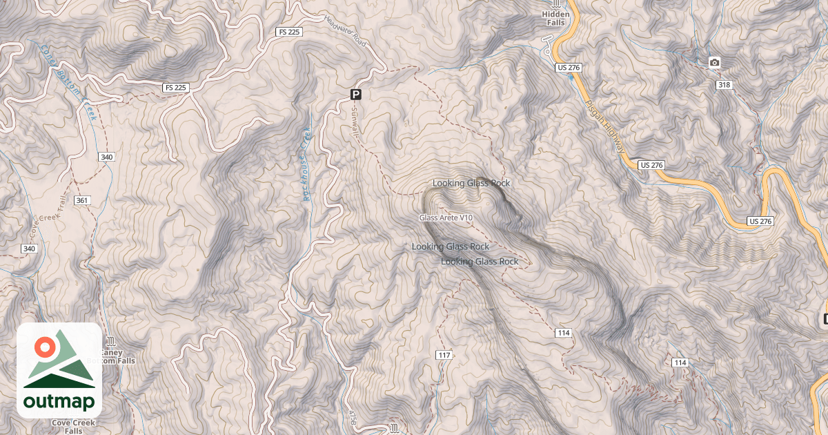 Map of Glass Arete