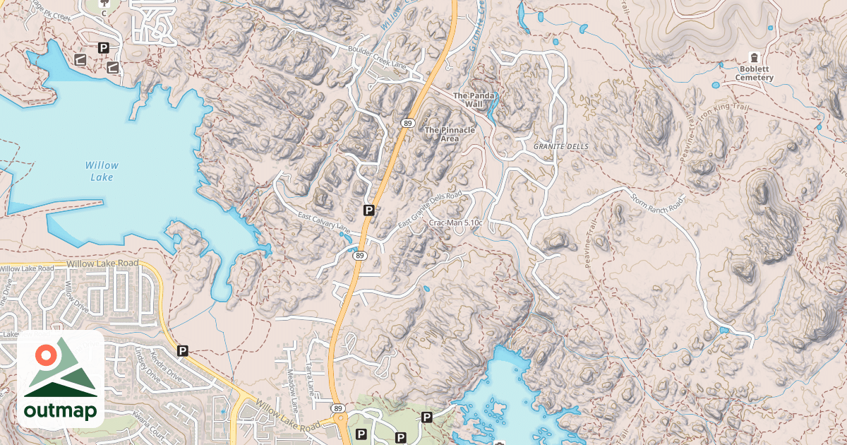 Map of Crac-Man