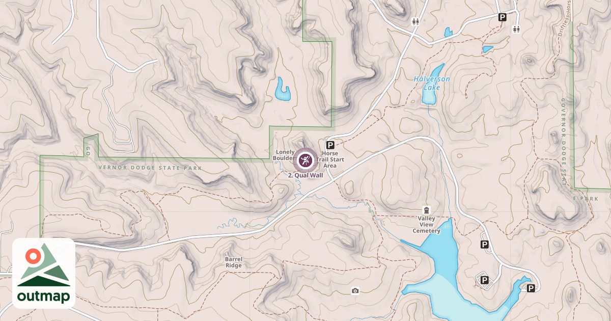 Map of 2. Qual Wall