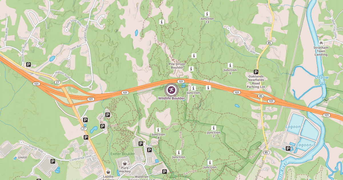 Map preview of Wildlife Boulder