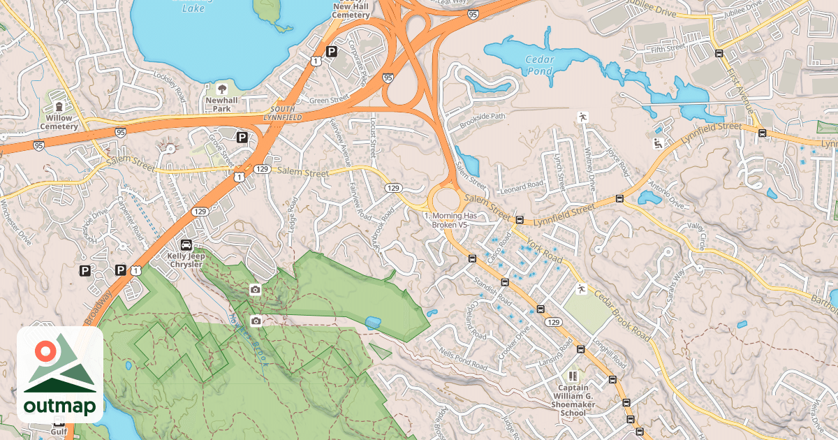 Map of 1. Morning Has Broken