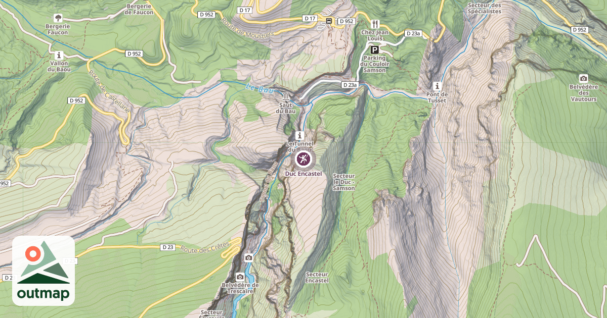 Map of Duc Encastel