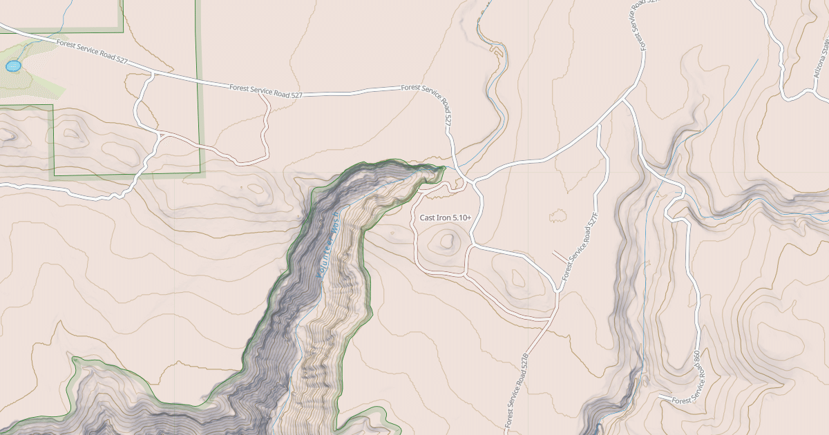 Map preview of Cast Iron
