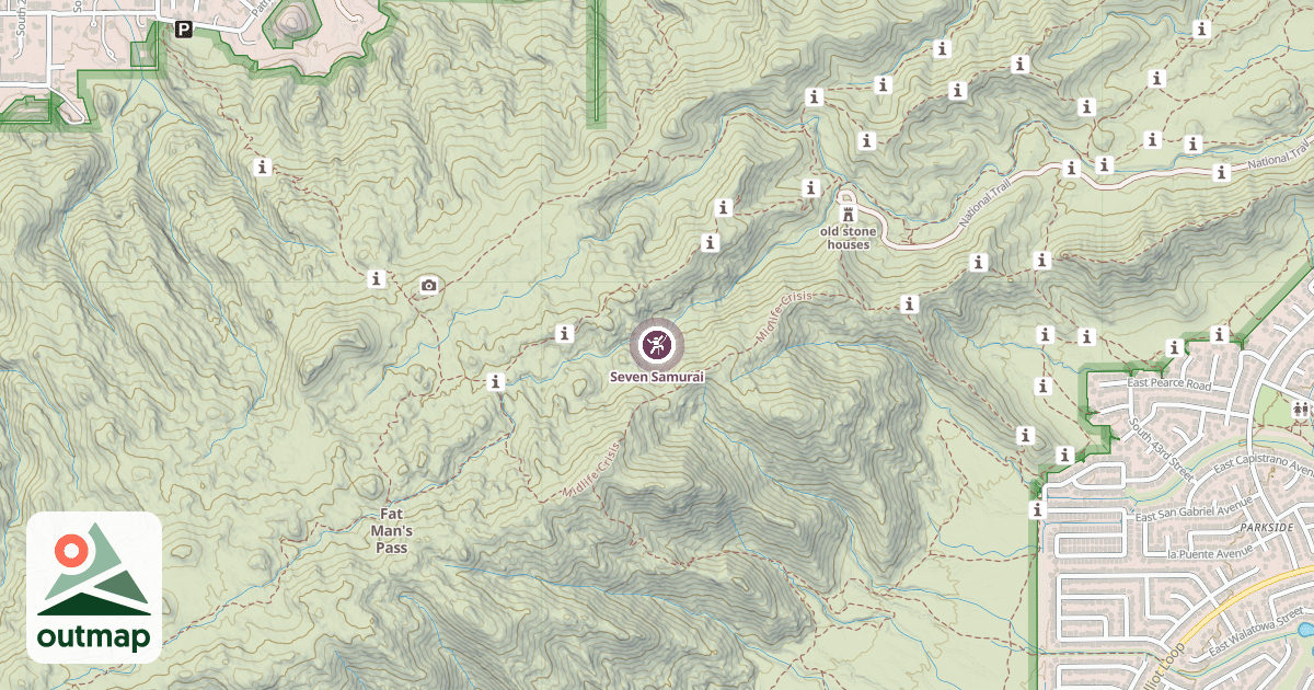 Map of Seven Samurai