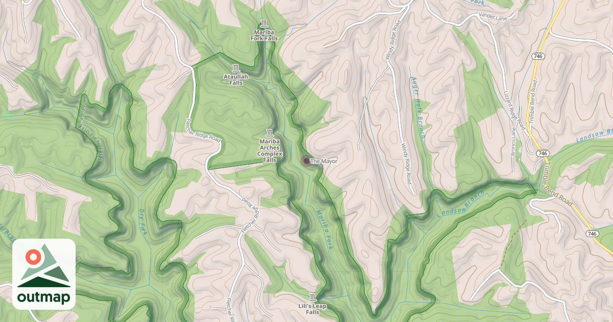 Map of The Mayor