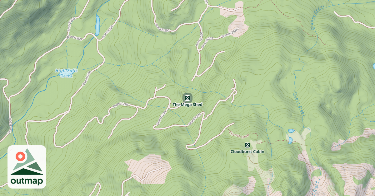 Map of The Mega Shed