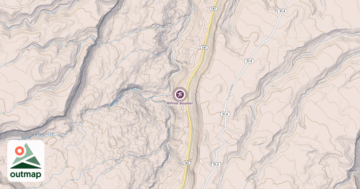 Map of Bifrost Boulder