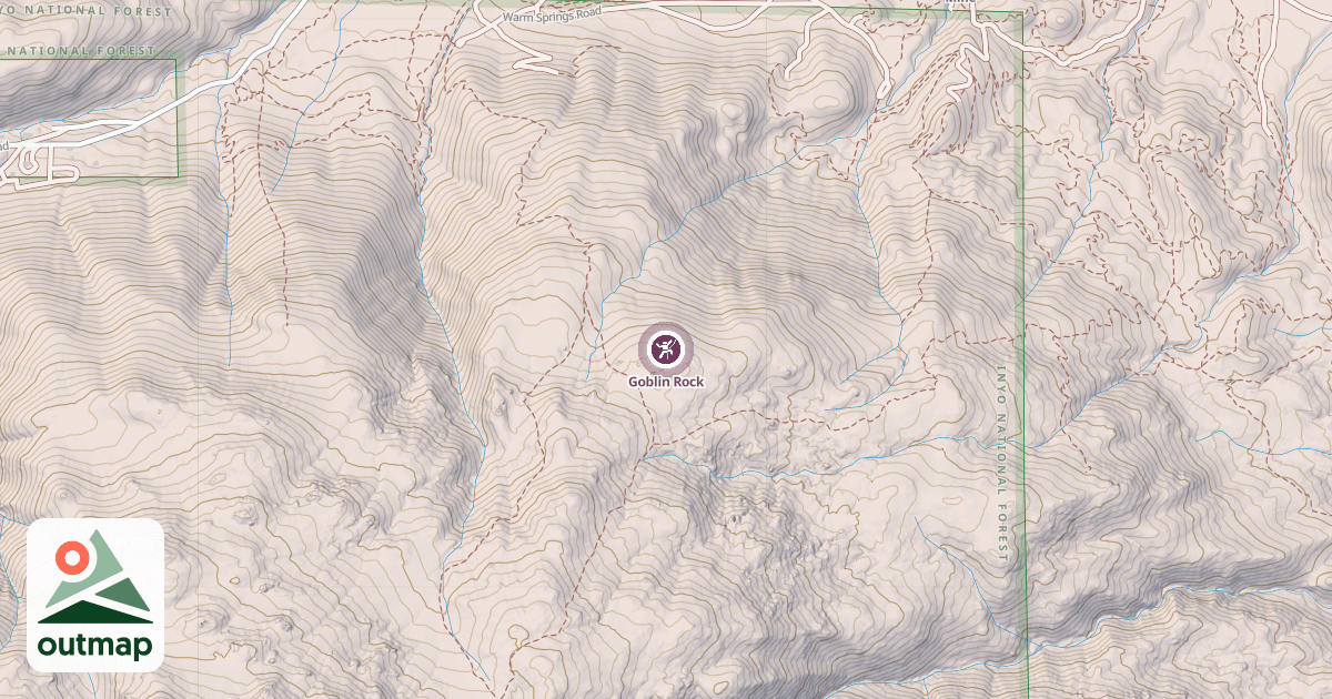 Map of Goblin Rock