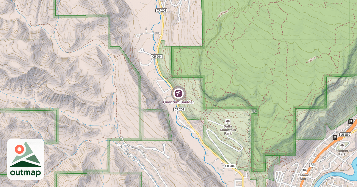 Map of Quantum Boulder